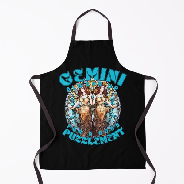Item preview, Gemini: Always Up For A Good Puzzlement. gemini birthday designed and sold by ZodiacWonders.