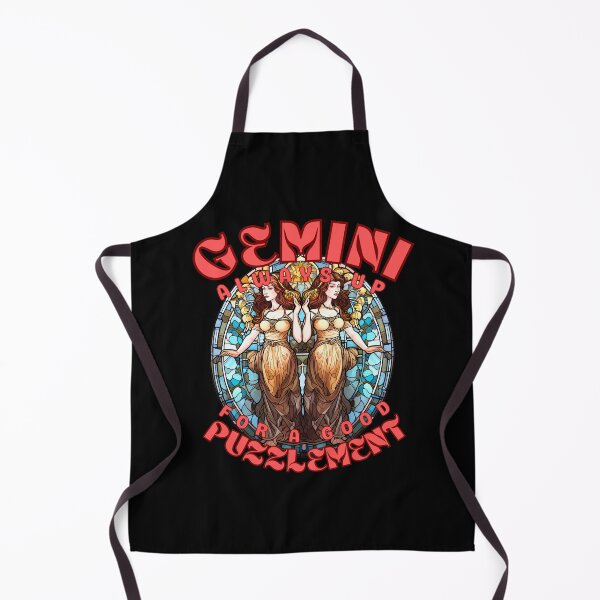 Item preview, Gemini: Always Up For A Good Puzzlement. gemini astrology designed and sold by ZodiacWonders.