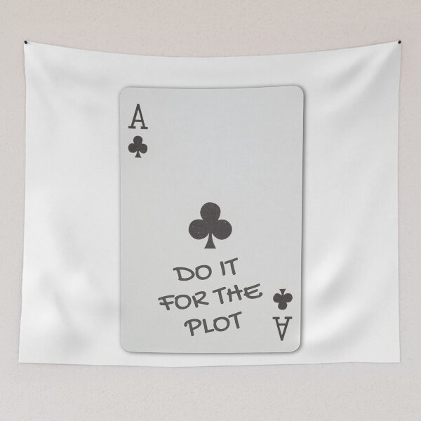 Item preview, Preppy Good For The Plot Playing Card designed and sold by clmstudio.