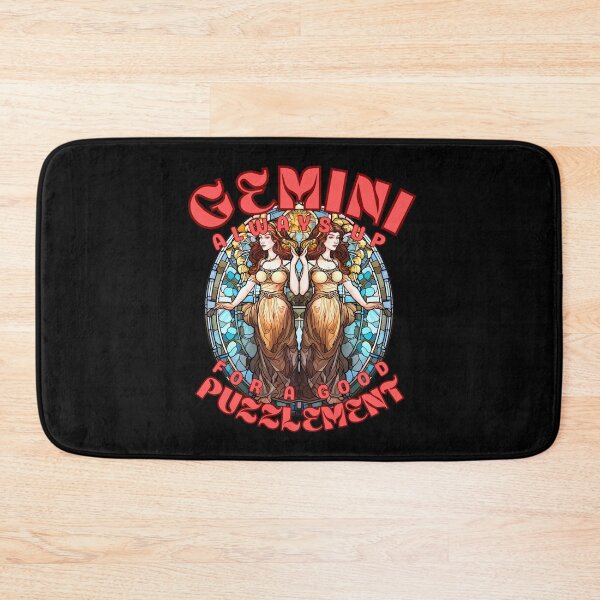 Item preview, Gemini: Always Up For A Good Puzzlement. gemini astrology designed and sold by ZodiacWonders.