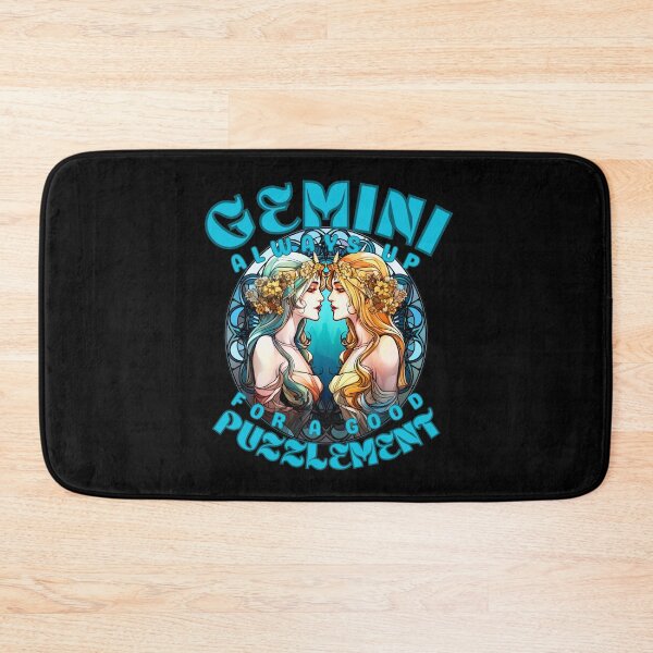 Item preview, Gemini: Always Up For A Good Puzzlement. gemini may designed and sold by ZodiacWonders.