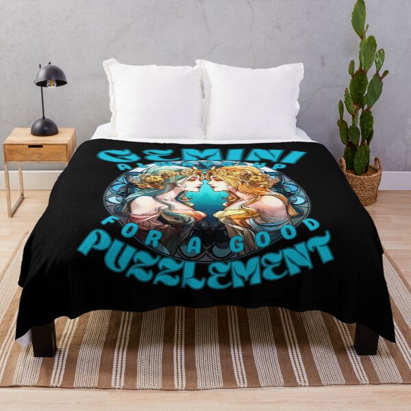 Item preview, Gemini: Always Up For A Good Puzzlement. gemini may designed and sold by ZodiacWonders.
