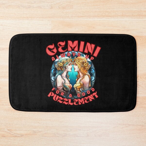 Item preview, Gemini: Always Up For A Good Puzzlement. gemini june designed and sold by ZodiacWonders.