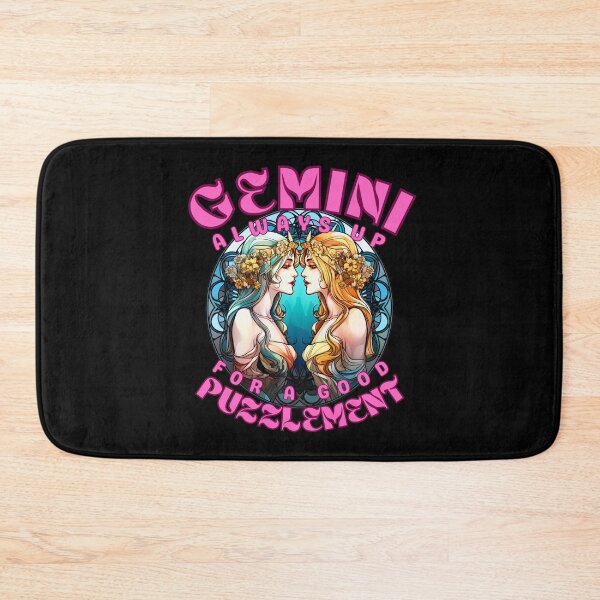 Item preview, Gemini: Always Up For A Good Puzzlement. gemini lovers designed and sold by ZodiacWonders.