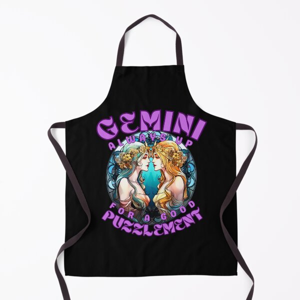 Item preview, Gemini: Always Up For A Good Puzzlement. gemini season designed and sold by ZodiacWonders.