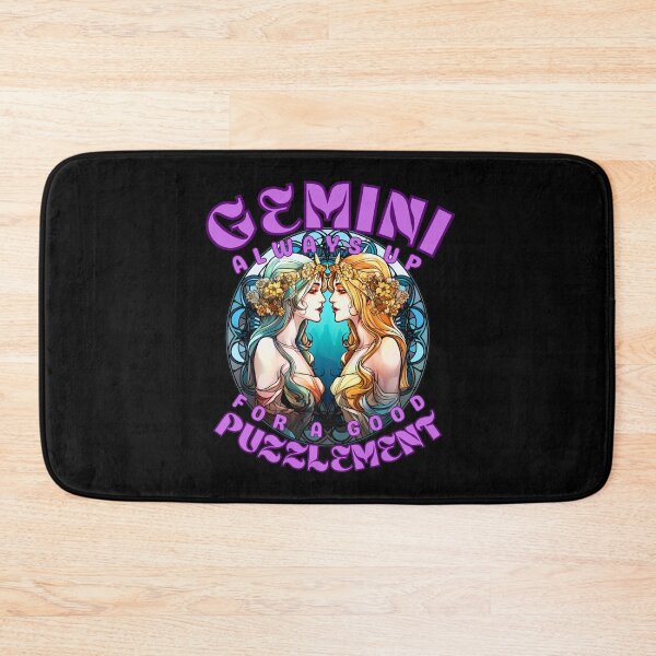 Item preview, Gemini: Always Up For A Good Puzzlement. gemini season designed and sold by ZodiacWonders.
