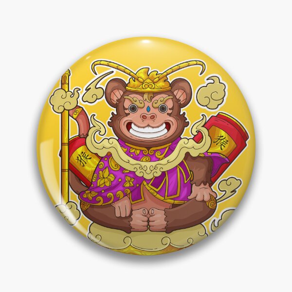 Item preview, Sun Wukong Monkey Spirit #4 designed and sold by savasanaqueen.