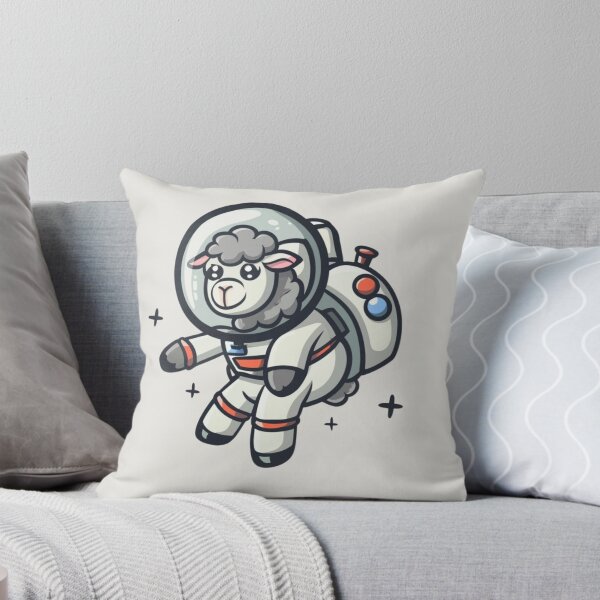 Item preview, Cute Space Sheep designed and sold by CraftedRealm.