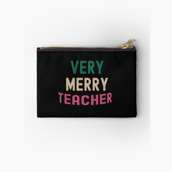 Item preview, Very Merry Teacher designed and sold by Designfs.