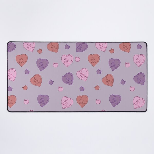 Item preview, Candy Hearts - My Feline Is My Valentine - Tile designed and sold by Tim Veiga.