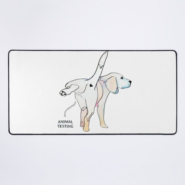 Item preview, stop animal testing beagle designed and sold by Soaringbeagle.