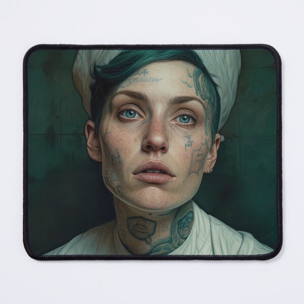 Item preview, unconventional beauty portrait designed and sold by ururuty.