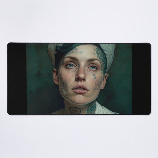Item preview, unconventional beauty portrait designed and sold by ururuty.
