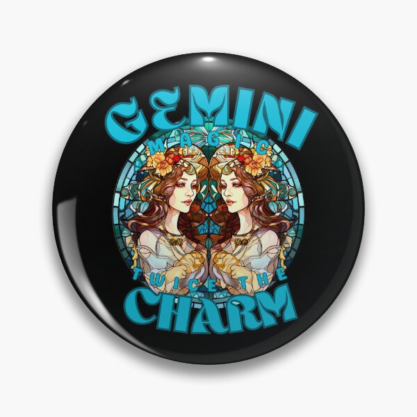 Item preview, Gemini Magic: Twice The Charm. gemini birthday designed and sold by ZodiacWonders.