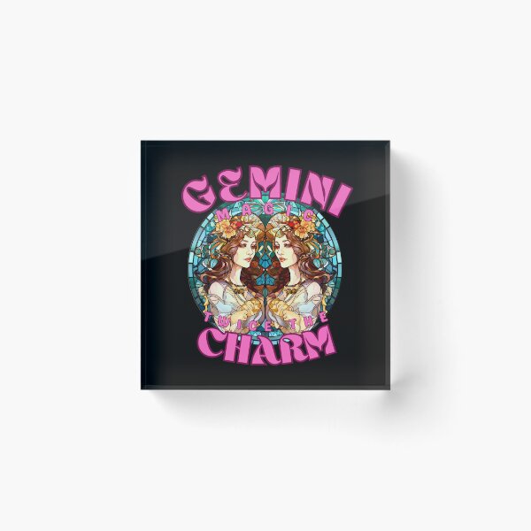 Item preview, Gemini Magic: Twice The Charm. gemini astrological sign designed and sold by ZodiacWonders.