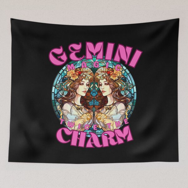 Item preview, Gemini Magic: Twice The Charm. gemini astrological sign designed and sold by ZodiacWonders.