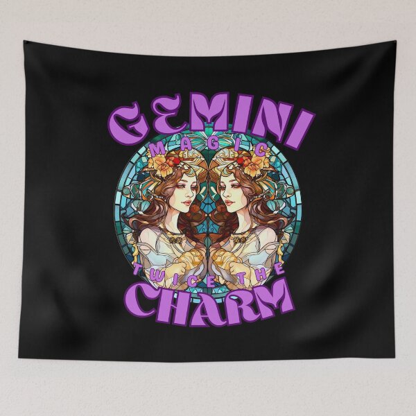 Item preview, Gemini Magic: Twice The Charm. gemini constellation designed and sold by ZodiacWonders.