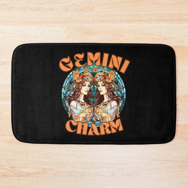 Item preview, Gemini Magic: Twice The Charm. gemini quote designed and sold by ZodiacWonders.