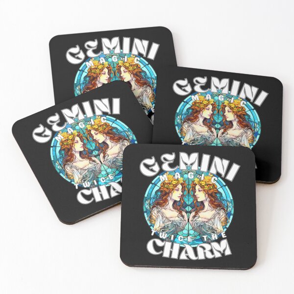 Item preview, Gemini Magic: Twice The Charm. gemini sayings designed and sold by ZodiacWonders.
