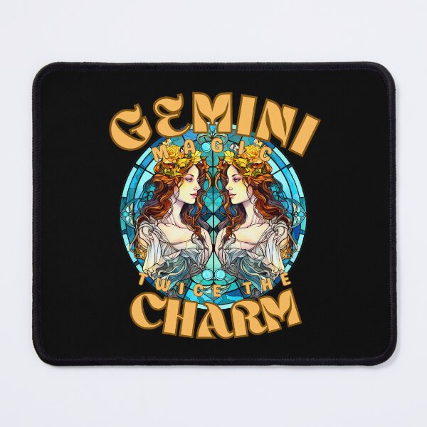 Item preview, Gemini Magic: Twice The Charm. gemini funny designed and sold by ZodiacWonders.