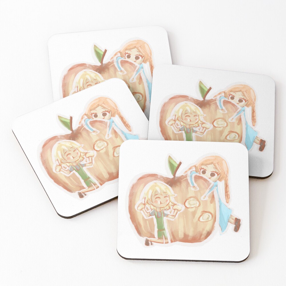 Item preview, Coasters (Set of 4) designed and sold by Rabisquinha.