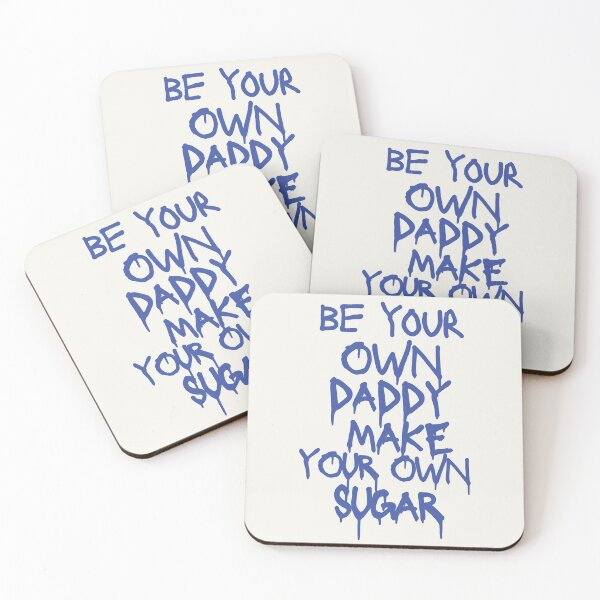 Item preview, Preppy Vivid Blue Be Your Own Daddy Be Your Own Sugar designed and sold by clmstudio.