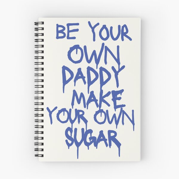 Item preview, Preppy Vivid Blue Be Your Own Daddy Be Your Own Sugar designed and sold by clmstudio.