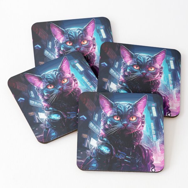 Item preview, The cyber Cat designed and sold by Flo974.