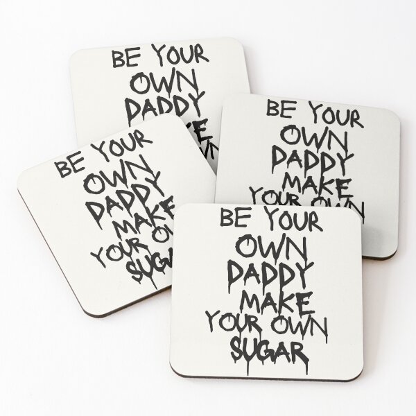 Item preview, Preppy Black Be Your Own Daddy Be Your Own Sugar designed and sold by clmstudio.