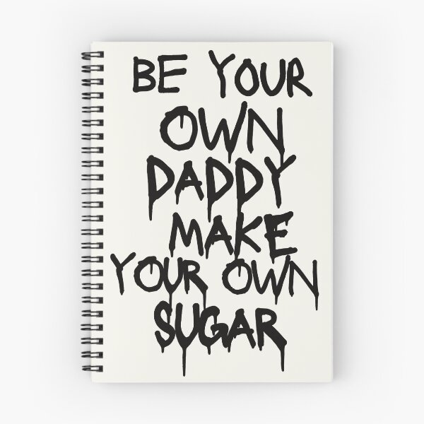 Item preview, Preppy Black Be Your Own Daddy Be Your Own Sugar designed and sold by clmstudio.