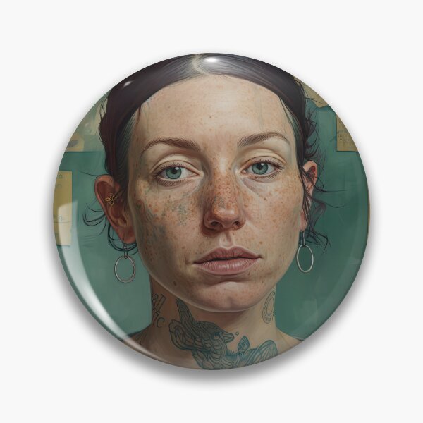 Item preview, unconventional beauty portrait designed and sold by ururuty.