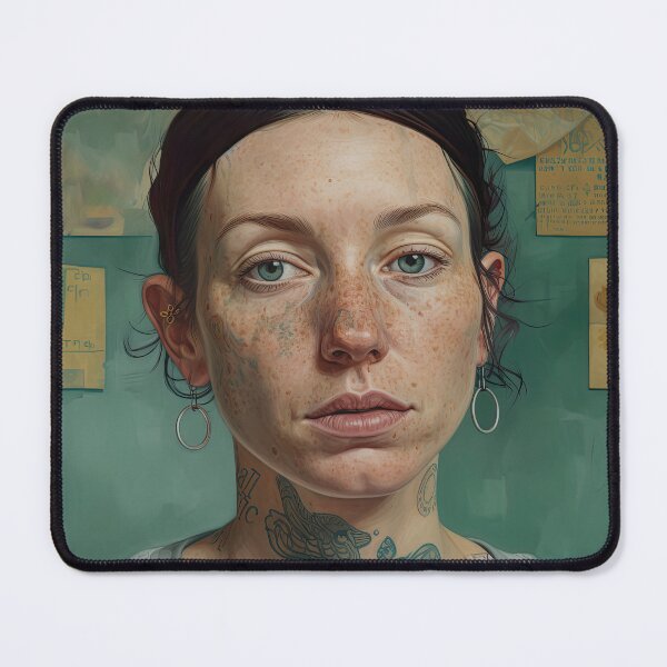Item preview, unconventional beauty portrait designed and sold by ururuty.