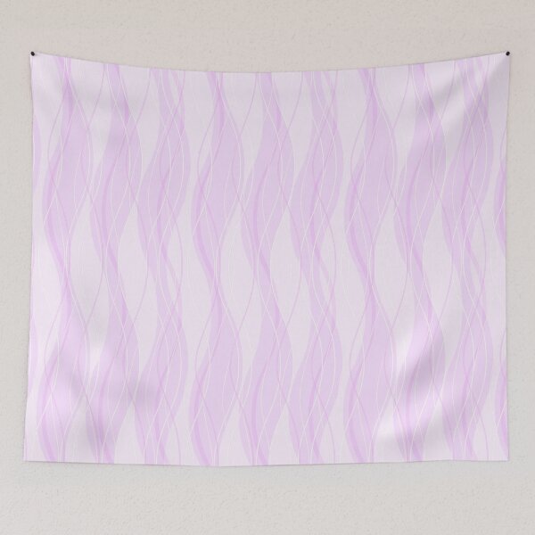 Item preview, Pink Lavender Pattern - Vertical Wave Forms designed and sold by kernowerno.