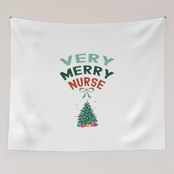Item preview,  Very Merry Nurse designed and sold by Designfs.