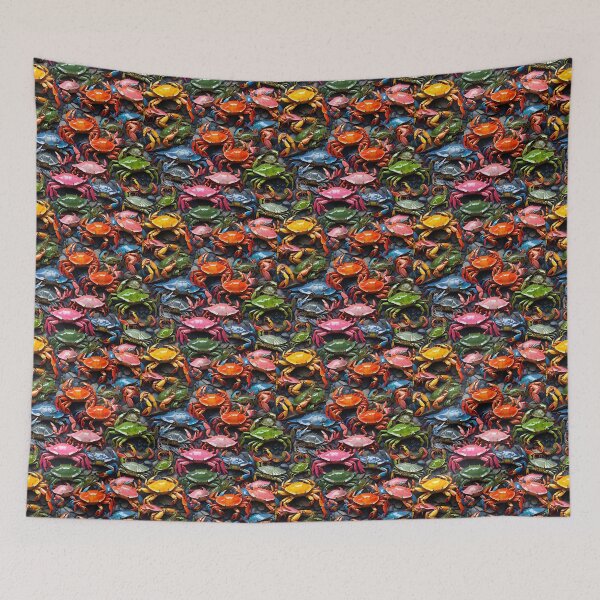 Item preview, Crabs in the Forest overlap designed and sold by Best-Art-32.