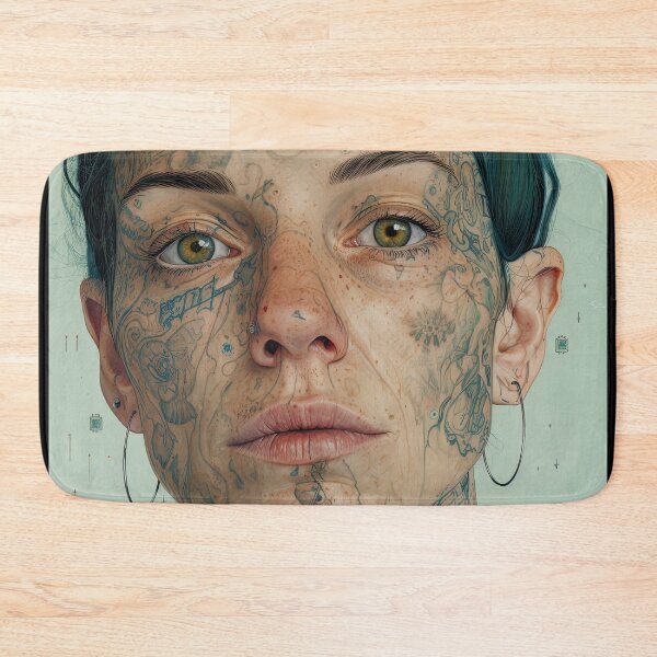 Item preview, unconventional beauty portrait designed and sold by ururuty.