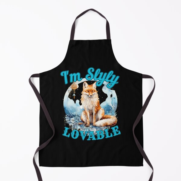 Item preview, I'm Slyly Lovable. fox face designed and sold by FoxVibes.