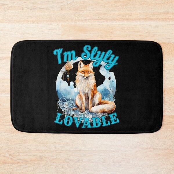 Item preview, I'm Slyly Lovable. fox face designed and sold by FoxVibes.