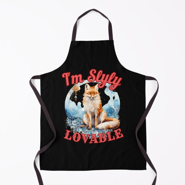 Item preview, I'm Slyly Lovable. fox head designed and sold by FoxVibes.