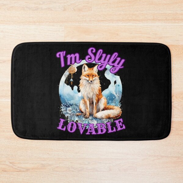 Item preview, I'm Slyly Lovable. realistic fox designed and sold by FoxVibes.