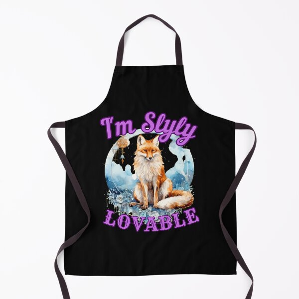 Item preview, I'm Slyly Lovable. realistic fox designed and sold by FoxVibes.
