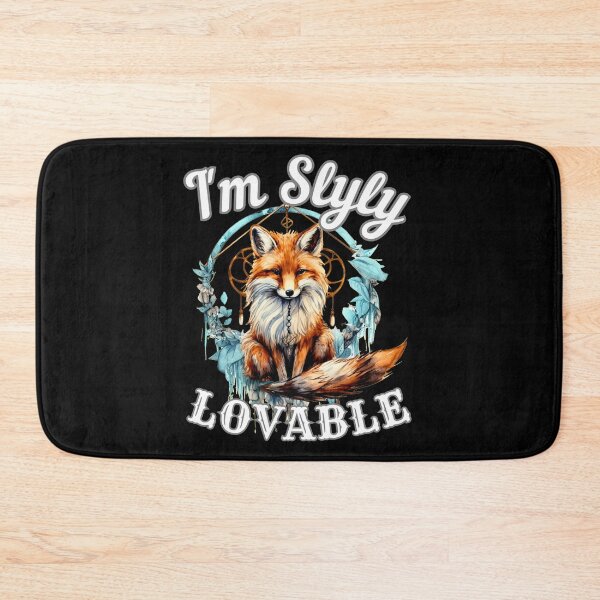 Item preview, I'm Slyly Lovable. fox quote designed and sold by FoxVibes.