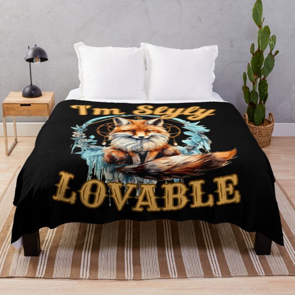 Item preview, I'm Slyly Lovable. fox saying designed and sold by FoxVibes.