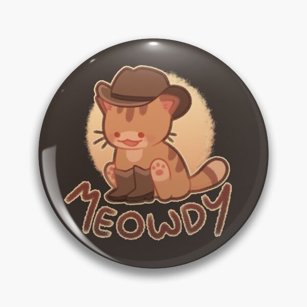 Item preview, Cowboy Cat - Meowdy designed and sold by How-Do-U-Art.