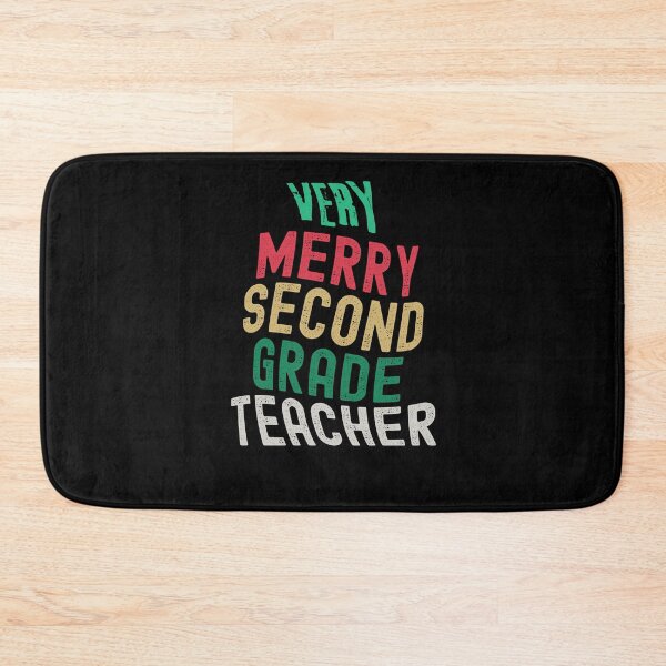 Item preview,   Very Merry Second Grade teacher designed and sold by Designfs.