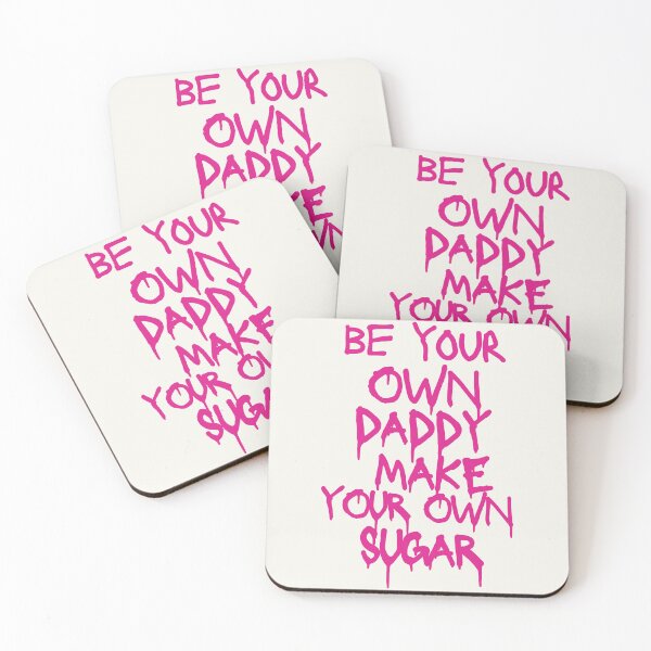 Item preview, Preppy Hot Pink Be Your Own Daddy Be Your Own Sugar designed and sold by clmstudio.