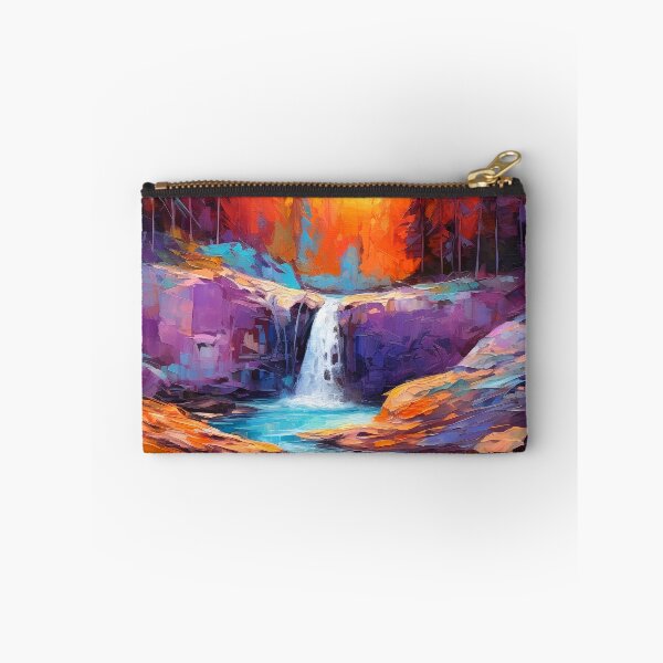 Item preview, Cascading falls on the river designed and sold by Red Witch Art.