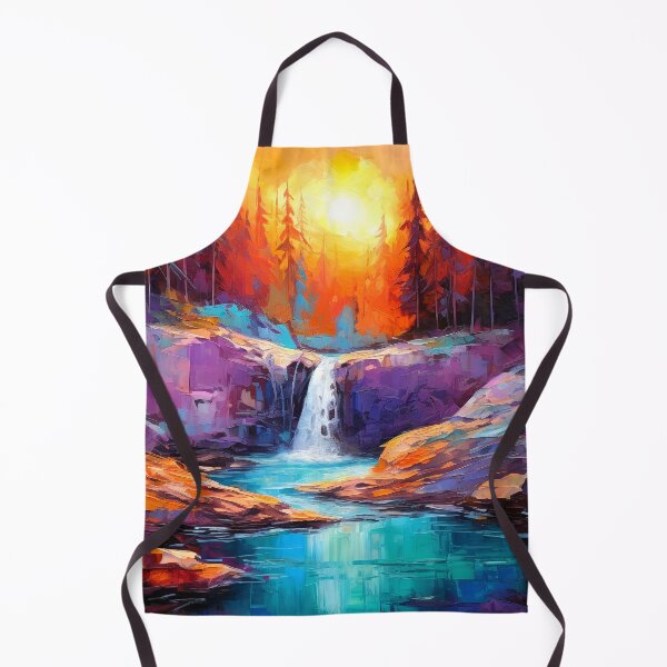Item preview, Cascading falls on the river designed and sold by Red Witch Art.