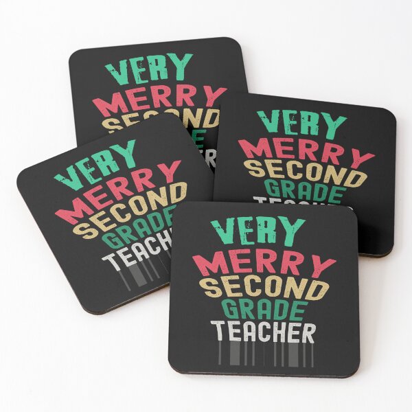 Item preview,   Very Merry Second Grade teacher designed and sold by Designfs.