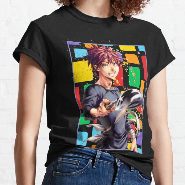 Holran Anime Shokugeki No Soma Cosplay Yukihira Souma Tshirt